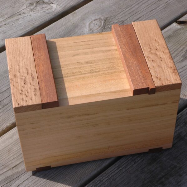 Japanese Style Gift Box - Cherry, Oak and Iroko