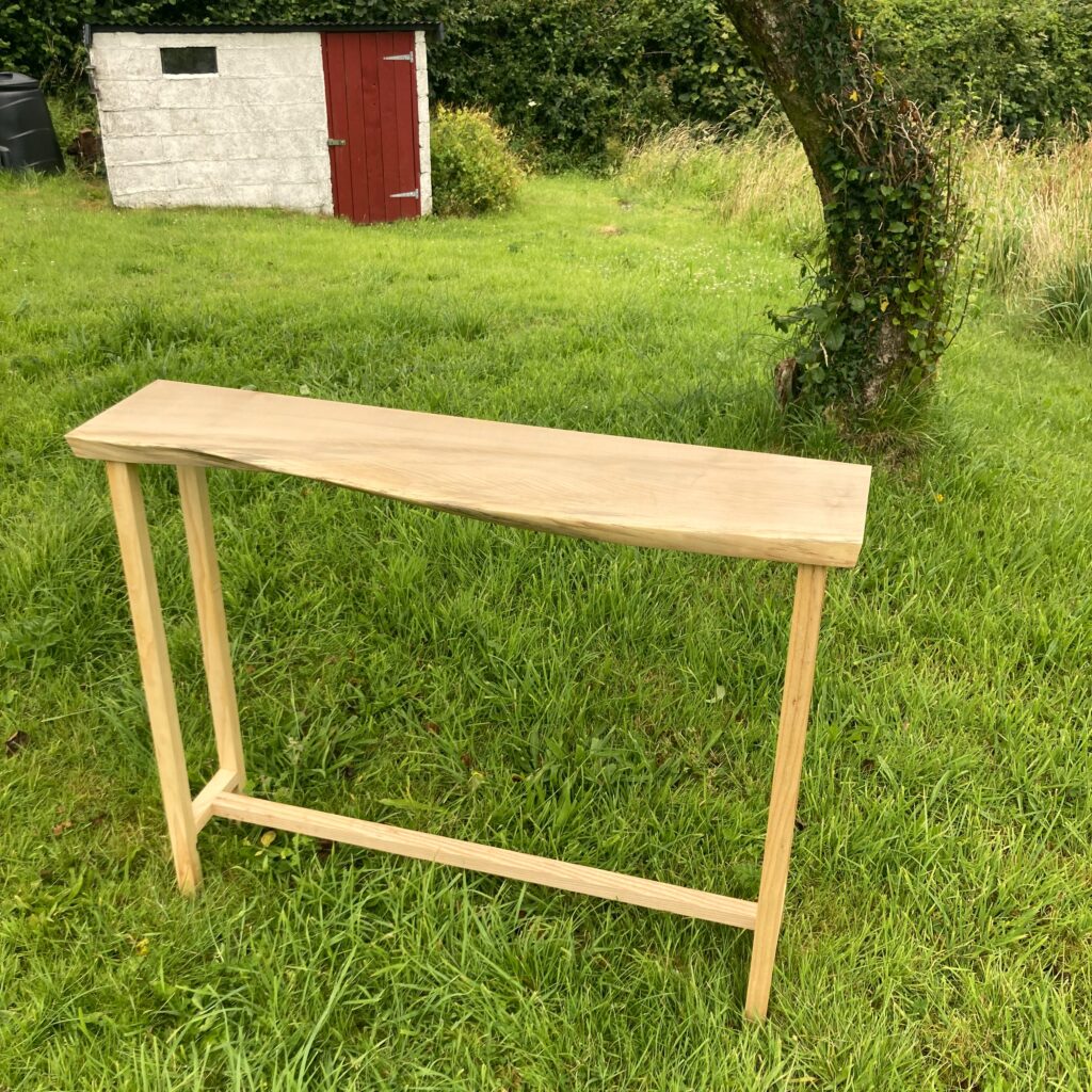 Sycamore and Ash Console Table